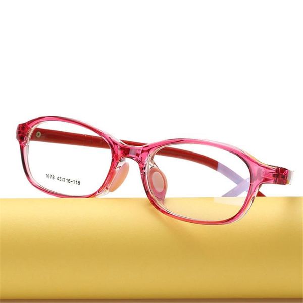 fashion sunglasses frames children's glasses boy girl eyeglasses lightweight eyewear frame children prescription silicone nose care 43-, Black
fashion sunglasses frames children's glasses boy girl eyeglasses lightweight eyewear frame children prescription silicone nose care 43-, Black