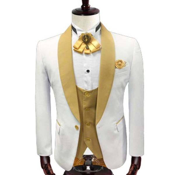 marriage men suits italian style cotton white one button groom wedding three pieces blazers+pants+vest party occasion men's & blazers, White;black
marriage men suits italian style cotton white one button groom wedding three pieces blazers+pants+vest party occasion men's & blazers, White;black