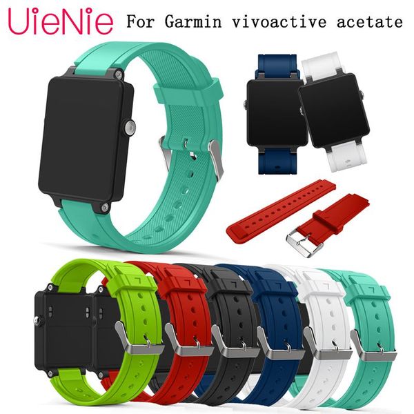 watch bands 24mm silicone bracelet band for garmin vivoactive smart sports strap watchband accessories replace replacement, Black;brown
watch bands 24mm silicone bracelet band for garmin vivoactive smart sports strap watchband accessories replace replacement, Black;brown
