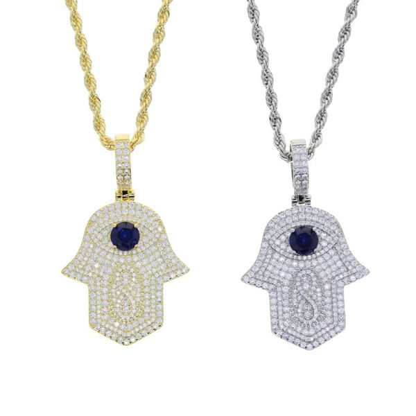 chains hip hop iced out bling 5a cubic zircon paved big hand hamsa pendant necklaces with 5mm tennis chain rock jewelry for women men, Silver
chains hip hop iced out bling 5a cubic zircon paved big hand hamsa pendant necklaces with 5mm tennis chain rock jewelry for women men, Silver