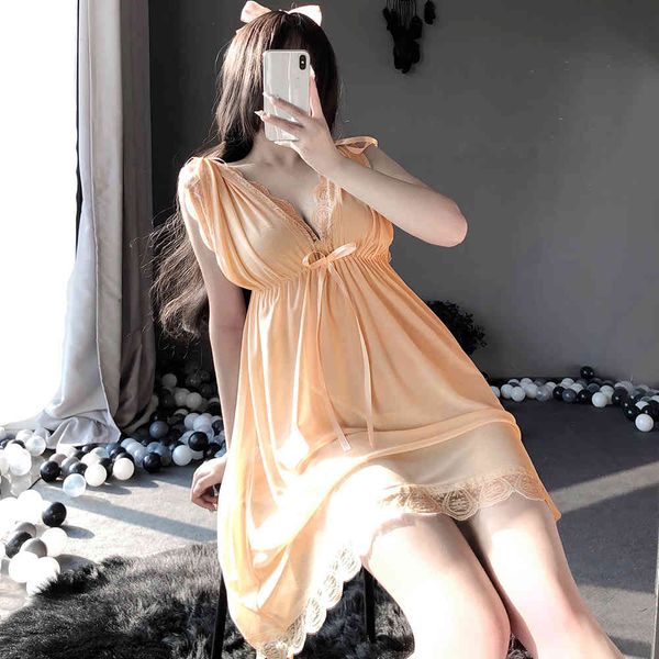 plus size women pajamas over size erotic cosplay lingerie open chest nightwear v neck transparent dress sleepwear, Red;black
plus size women pajamas over size erotic cosplay lingerie open chest nightwear v neck transparent dress sleepwear, Red;black