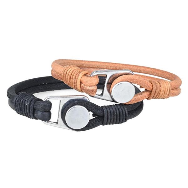 antique handmade leather bracelet simple design genuine vintage braclet for men viking jewelry accessories homme charm bracelets, Golden;silver
antique handmade leather bracelet simple design genuine vintage braclet for men viking jewelry accessories homme charm bracelets, Golden;silver