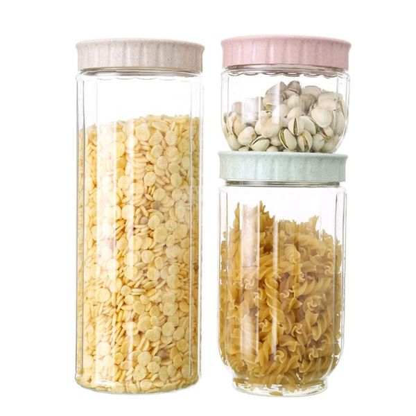 storage bottles & jars 3pc kitchen container plastic refrigerator noodle box multigrain tank transparent sealed #t2g
storage bottles & jars 3pc kitchen container plastic refrigerator noodle box multigrain tank transparent sealed #t2g