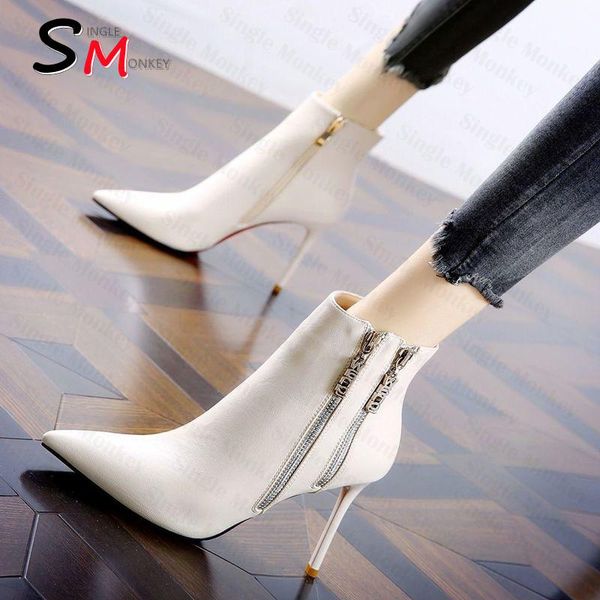 boots 2021 winter high heels fashion gladiator women shoes pu leather zipper designer goth dress party pumps lady, Black
boots 2021 winter high heels fashion gladiator women shoes pu leather zipper designer goth dress party pumps lady, Black