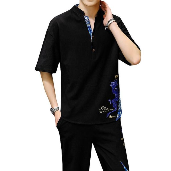 men's tracksuits clothing large size tracksuit husband 2021 summer suit linen t-shirt fashion male set chinese style 4xl 5xl plus two p, Gray
men's tracksuits clothing large size tracksuit husband 2021 summer suit linen t-shirt fashion male set chinese style 4xl 5xl plus two p, Gray