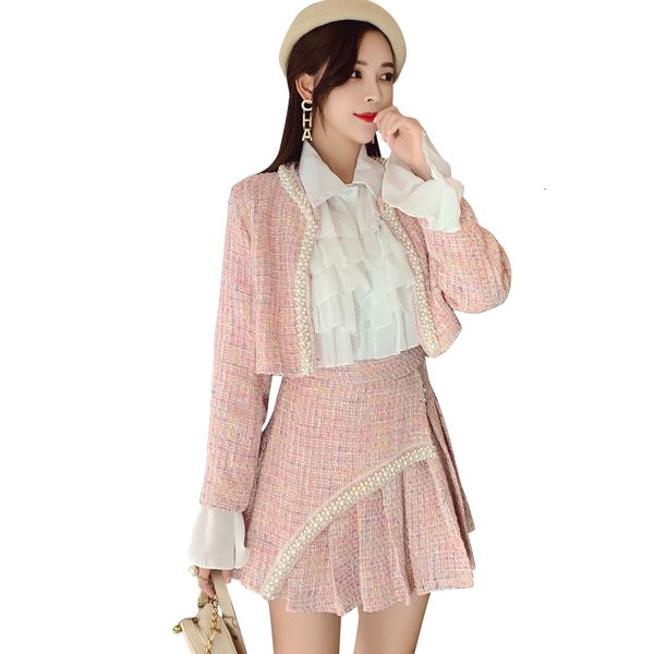 skirt winter women tweed 3 ask define mode pearls beading short coat + babes chiffon white shirts and mini sai 7lzi, Black
skirt winter women tweed 3 ask define mode pearls beading short coat + babes chiffon white shirts and mini sai 7lzi, Black