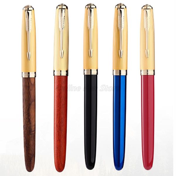 jinhao 85 golden cap and natural wood barrel extra fine nib 0.38mm fountain pen office school wholesale writing accessories pens
jinhao 85 golden cap and natural wood barrel extra fine nib 0.38mm fountain pen office school wholesale writing accessories pens