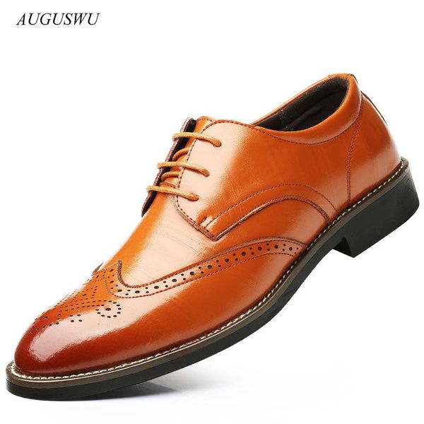 men dress shoes genuine leather lace up brogue flats oxfords for wedding office business formal, Black
men dress shoes genuine leather lace up brogue flats oxfords for wedding office business formal, Black
