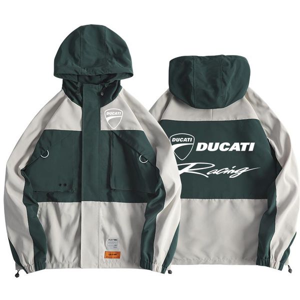 men's hoodies & sweatshirts mens fashion jacket ducati outwear windproof waterproof street windbreaker hoodie zipper thin casual star c, Black
men's hoodies & sweatshirts mens fashion jacket ducati outwear windproof waterproof street windbreaker hoodie zipper thin casual star c, Black