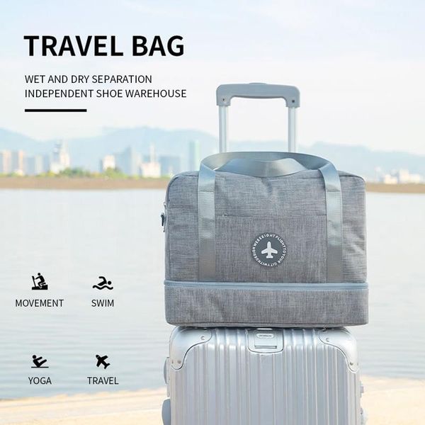 duffel bags wet and dry separation storage swimming bag travel wash large capacity fitness yoga
duffel bags wet and dry separation storage swimming bag travel wash large capacity fitness yoga