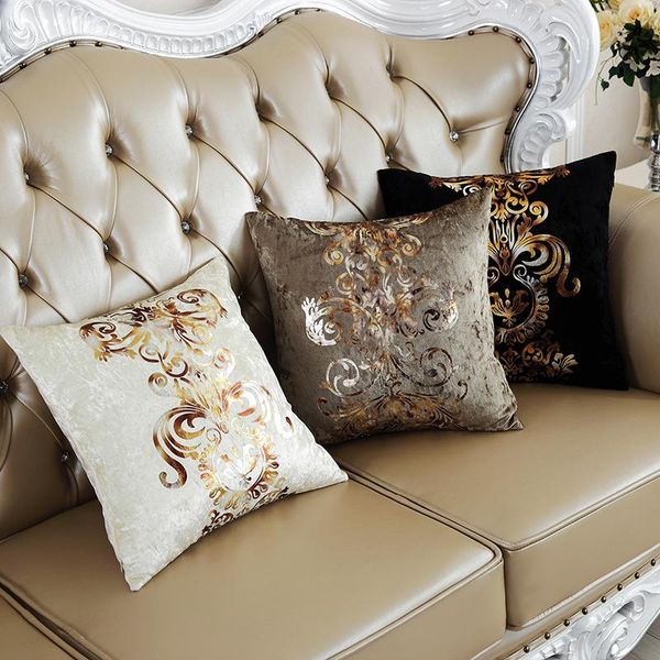 cushion/decorative pillow luxury bronzing cushion cover 45*45 velvet pillowcase throw home decoration sofa seat backrest covers
cushion/decorative pillow luxury bronzing cushion cover 45*45 velvet pillowcase throw home decoration sofa seat backrest covers