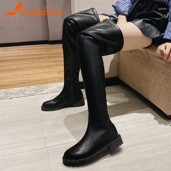 boots brand fashion leisure women shoes stretch square thick heels slip-on over-the-knee stylish pu solid black boots11
boots brand fashion leisure women shoes stretch square thick heels slip-on over-the-knee stylish pu solid black boots11