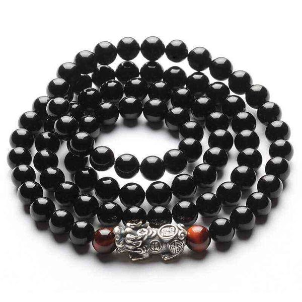 chinese style products fortune silver obsidian bracelet men's korean version tide crystal buddha beads female lovers transfer jewelry
chinese style products fortune silver obsidian bracelet men's korean version tide crystal buddha beads female lovers transfer jewelry