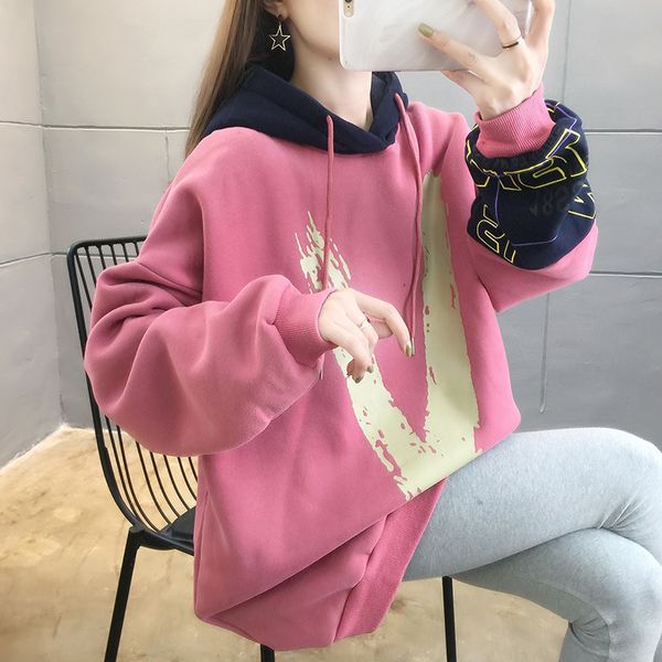 hooded women's autumn winter 2021 new loose korean plush coat net red fashion thickened, Blue;black
hooded women's autumn winter 2021 new loose korean plush coat net red fashion thickened, Blue;black