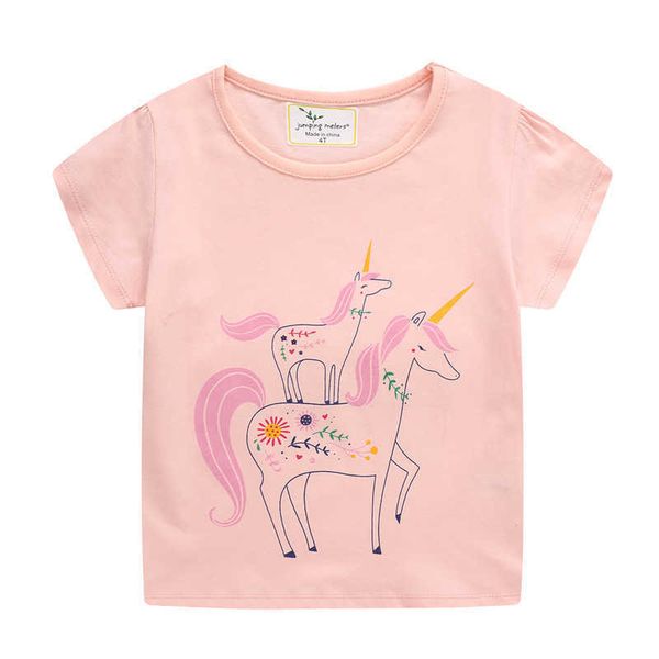 jumping meters summer baby tees with cute animals print cotton unicorn girls t shirts fashion children's clothes 210529, Blue
jumping meters summer baby tees with cute animals print cotton unicorn girls t shirts fashion children's clothes 210529, Blue