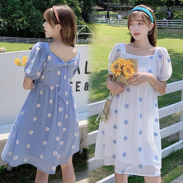 6744# nursing maternity clothing floral dress sweet loose stylish pregnant women pregnancy dresses, White
6744# nursing maternity clothing floral dress sweet loose stylish pregnant women pregnancy dresses, White