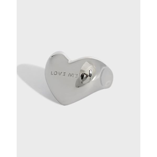 cluster rings shanice s925 sterling silver open ring ins niche simple love heart-shaped english letters opening for women accessorise, Golden;silver
cluster rings shanice s925 sterling silver open ring ins niche simple love heart-shaped english letters opening for women accessorise, Golden;silver