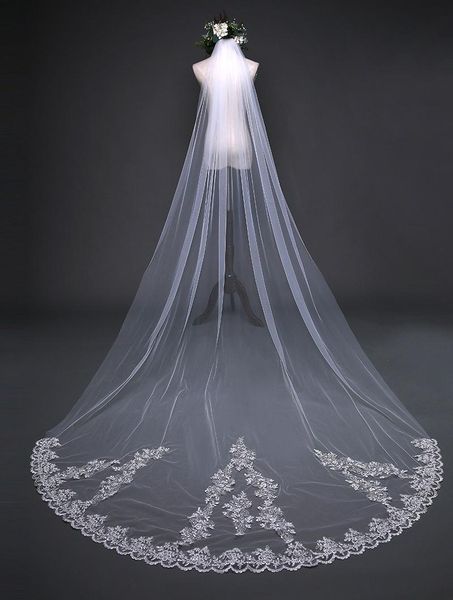 bridal veils 2021 bride long 3 meters lace veil fairy beauty wedding tail accessories, Black
bridal veils 2021 bride long 3 meters lace veil fairy beauty wedding tail accessories, Black