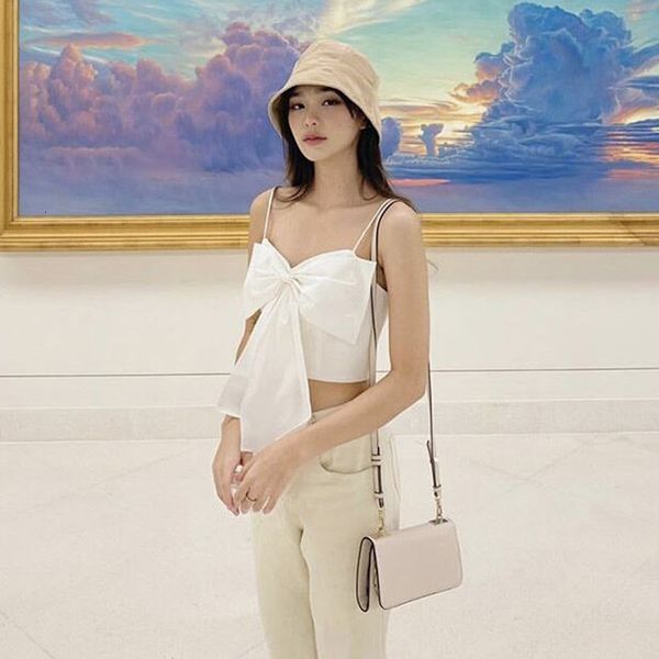 tanks patchwork bowknot tank for women square collar sleeveless sling off shouder vests female 2021 clothing, White
tanks patchwork bowknot tank for women square collar sleeveless sling off shouder vests female 2021 clothing, White