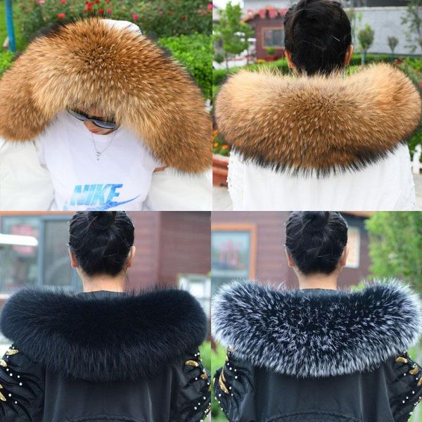 scarves jkp2021 real raccoon big fur collar hat decoration to overcome coat scarf, Blue;gray
scarves jkp2021 real raccoon big fur collar hat decoration to overcome coat scarf, Blue;gray