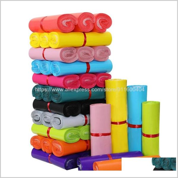 100pcs/lot pe colorful self seal waterproof post bag thicken multi-function for envelope mailing courier bags gift wrap
100pcs/lot pe colorful self seal waterproof post bag thicken multi-function for envelope mailing courier bags gift wrap