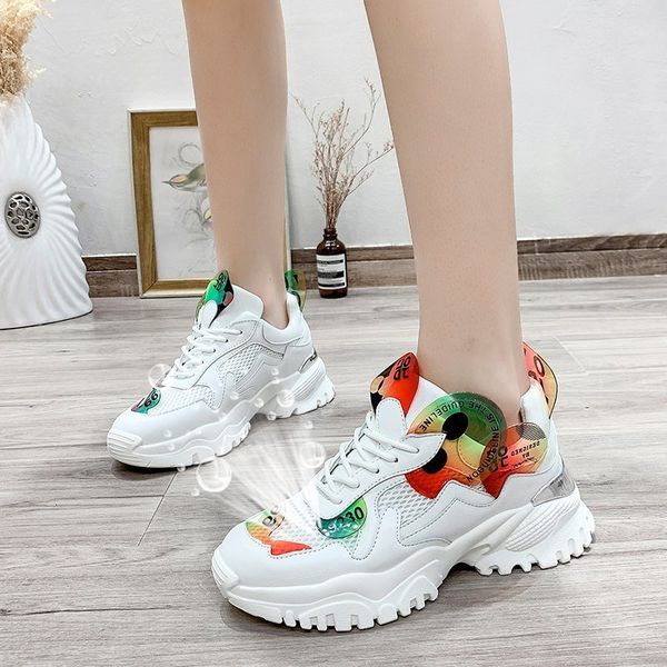 sandals thick-soled summer increased breathable mesh casual high-heel fashion women's single shoes, Black
sandals thick-soled summer increased breathable mesh casual high-heel fashion women's single shoes, Black