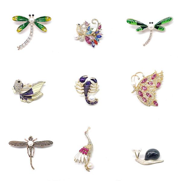 pins, brooches pd brooch 2021 spring pearl retro oil dripping animal dragonfly clothing accessories all-match enamel pins jewelry, Gray
pins, brooches pd brooch 2021 spring pearl retro oil dripping animal dragonfly clothing accessories all-match enamel pins jewelry, Gray