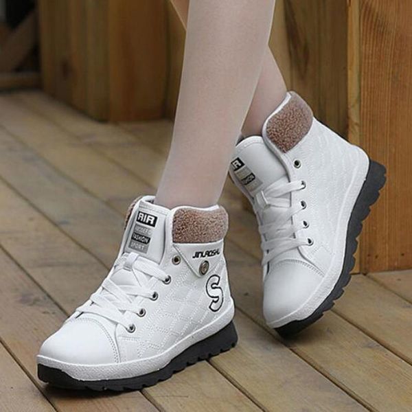 boots women winter plus velvet snow all-match student thick-soled thickened warmankle cotton shoes, Black
boots women winter plus velvet snow all-match student thick-soled thickened warmankle cotton shoes, Black