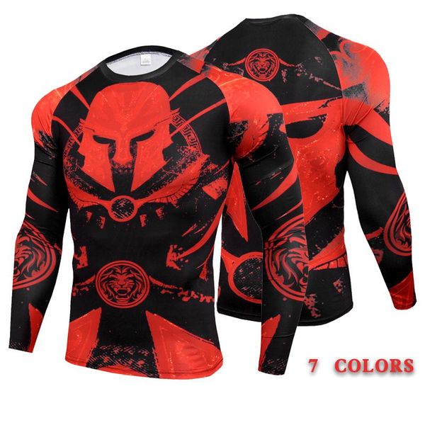 running jerseys compression sport shirt men training quick dry stretchy gym t-shirt man long sleeve rashguard print fitness clothing, Black;blue
running jerseys compression sport shirt men training quick dry stretchy gym t-shirt man long sleeve rashguard print fitness clothing, Black;blue