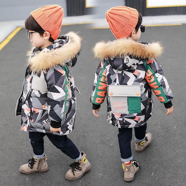 baby boys jacket 2021 winter for children kids fur hooded warm outerwear coat boy clothes camouflage 2-13, Blue;gray 
baby boys jacket 2021 winter for children kids fur hooded warm outerwear coat boy clothes camouflage 2-13, Blue;gray