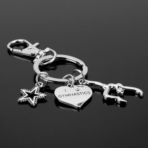 keychains fashion trinket key buckle i gymnastics keychain women girls sport jewelry charms rings car keyholder llavero, Silver
keychains fashion trinket key buckle i gymnastics keychain women girls sport jewelry charms rings car keyholder llavero, Silver