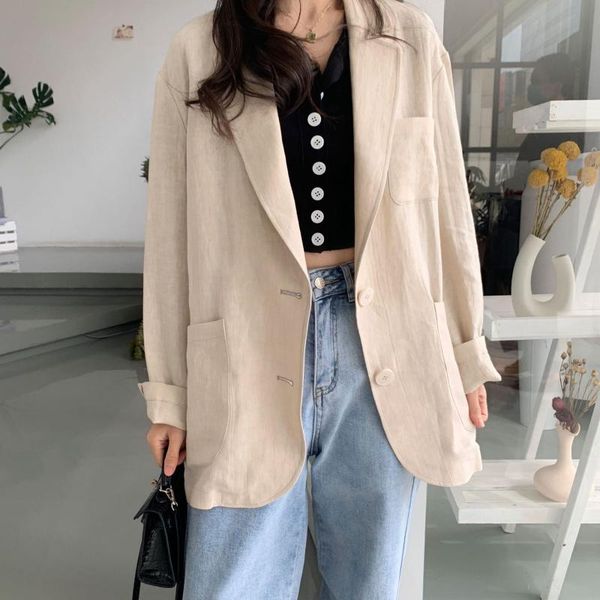 women's tracksuits shuyuan spring and summer 2021 han fan little sister casual coat loose cotton lapel suit short style female, Gray
women's tracksuits shuyuan spring and summer 2021 han fan little sister casual coat loose cotton lapel suit short style female, Gray