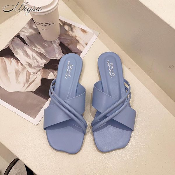 summer fashion women's sandals and slippers set feet solid color casual mature flat low, Black
summer fashion women's sandals and slippers set feet solid color casual mature flat low, Black