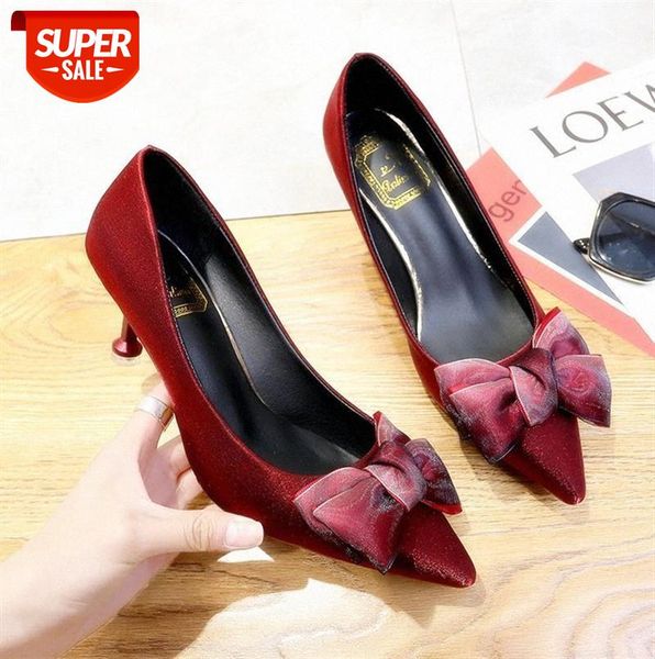 pointed high heels stiletto bow women's single shoes satin slimming silk cloth #v38v, Black
pointed high heels stiletto bow women's single shoes satin slimming silk cloth #v38v, Black