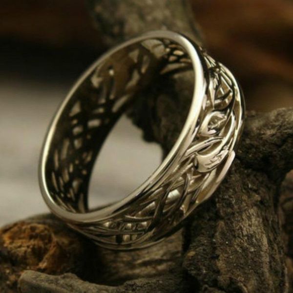 wedding rings simple and fashionable 18k lace sculpture ring jewelry gift souvenir size 6-10, Slivery;golden
wedding rings simple and fashionable 18k lace sculpture ring jewelry gift souvenir size 6-10, Slivery;golden