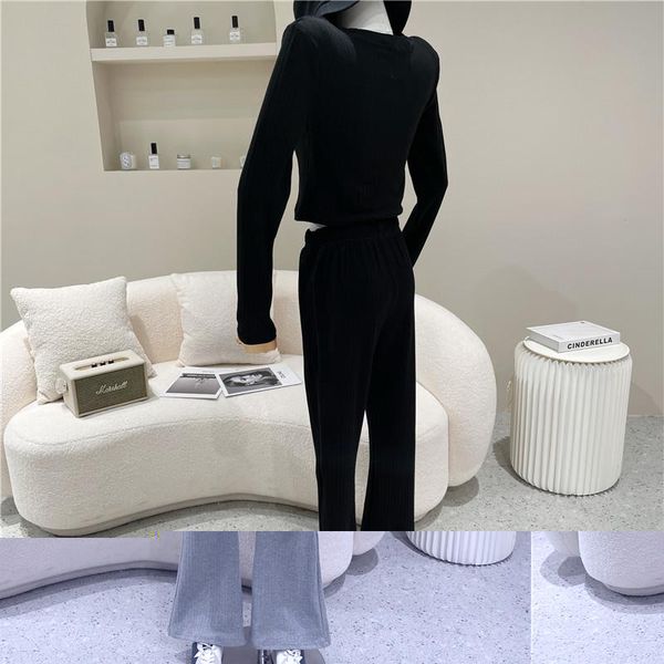 simple fashion suit women spring summer 2021 niche design fashion slim long sleeve t-shirt + casual wide leg pants two piece set, White
simple fashion suit women spring summer 2021 niche design fashion slim long sleeve t-shirt + casual wide leg pants two piece set, White