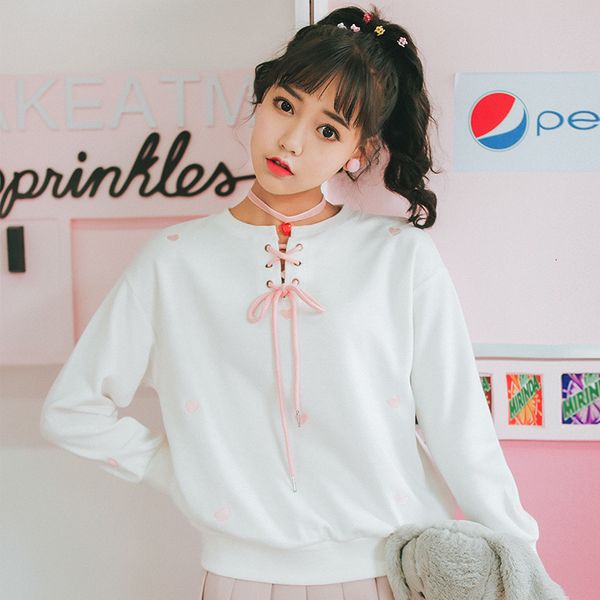 hoodies autumn hoodies loose long sleeve preppy pullover embroidered sweet female, Black
hoodies autumn hoodies loose long sleeve preppy pullover embroidered sweet female, Black