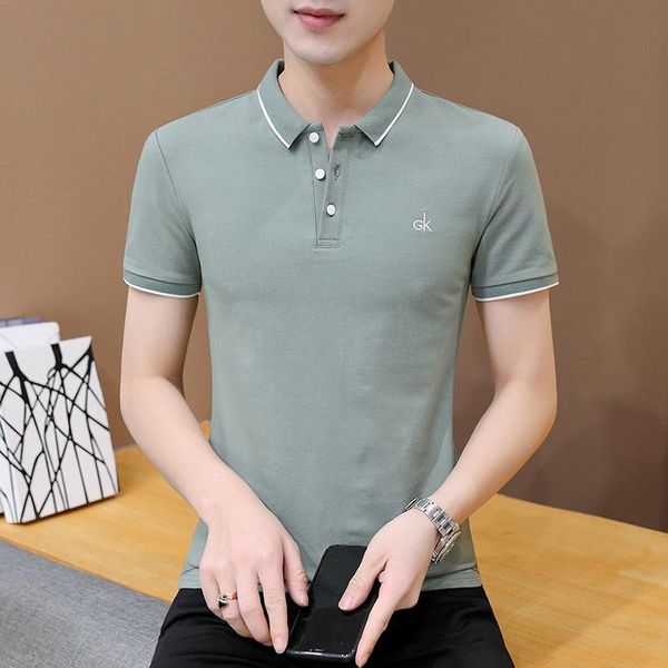 men's polos shirts for men summer casual golf mens short sleeve turn down slim fit t shirt plus size clothing, White;black
men's polos shirts for men summer casual golf mens short sleeve turn down slim fit t shirt plus size clothing, White;black