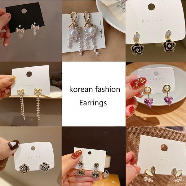 dangle & chandelier fashion heart pearl hanging earrings unusual flower bows women's stud with rhinestone hip hop long tassel drop, Silver
dangle & chandelier fashion heart pearl hanging earrings unusual flower bows women's stud with rhinestone hip hop long tassel drop, Silver