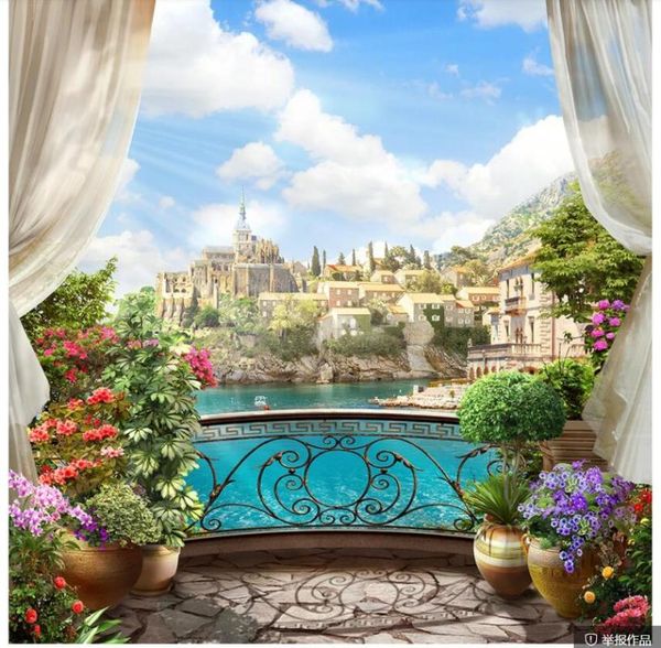 wallpapers custom po 3d wallpaper beautiful potted balcony european castle river room home decor wall murals for walls 3 d
wallpapers custom po 3d wallpaper beautiful potted balcony european castle river room home decor wall murals for walls 3 d