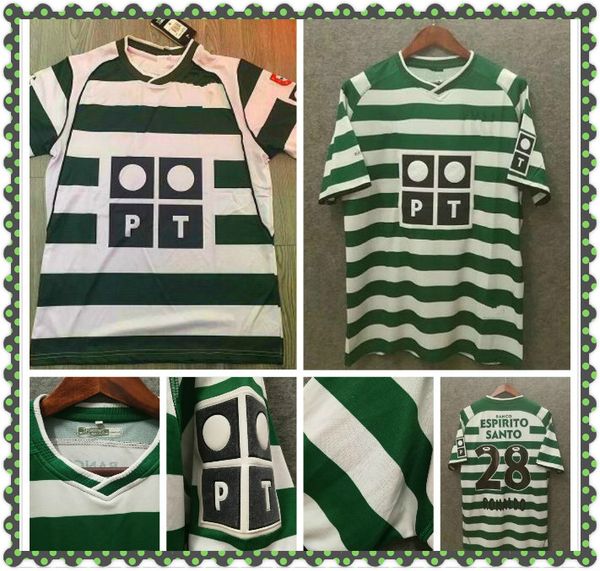 2003 2004 sporting cp lisbon retro soccer jerseys 03/04 classic vintage ronaldo football sports shirts, Black;yellow
2003 2004 sporting cp lisbon retro soccer jerseys 03/04 classic vintage ronaldo football sports shirts, Black;yellow