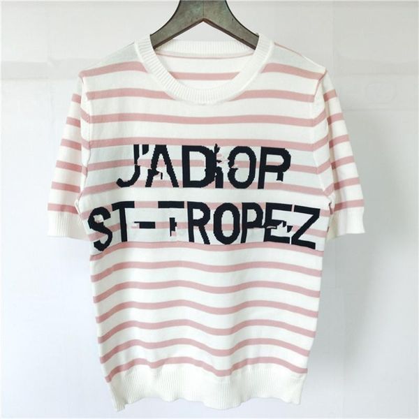 women's t-shirt women wool knitting female 2021 summer fashion casual ladies embroidery letter tees s, White
women's t-shirt women wool knitting female 2021 summer fashion casual ladies embroidery letter tees s, White