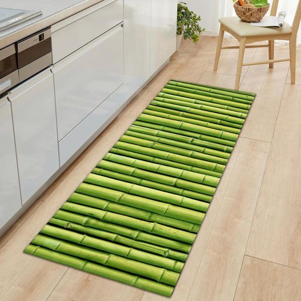 carpets kitchen carpet bedroom living room hallway floor rug home anti-slip entrance doormat 3d grass pattern decorations bedside mat