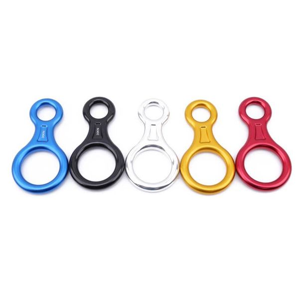 outdoor rock climbing 8 ring descender escape rope slow descent device professional ropes cords, slings and webbing
outdoor rock climbing 8 ring descender escape rope slow descent device professional ropes cords, slings and webbing
