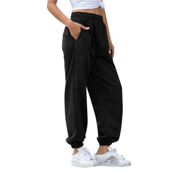 women's pants & capris fashion women thickened sport 2021 loose drawstring casual straight female sweatpants long leg trousers mujer, Black;white
women's pants & capris fashion women thickened sport 2021 loose drawstring casual straight female sweatpants long leg trousers mujer, Black;white