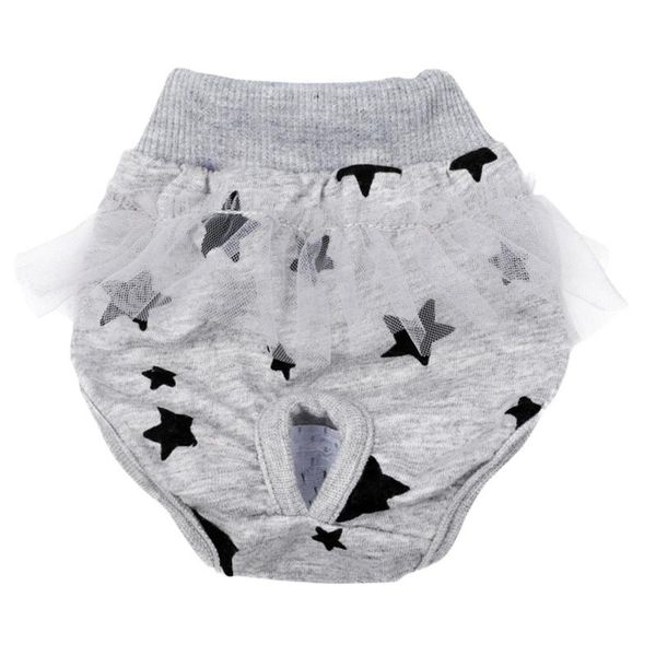 dog apparel pet sanitary physiological pants diaper washable female shorts panties menstruation underwear briefs grey
dog apparel pet sanitary physiological pants diaper washable female shorts panties menstruation underwear briefs grey