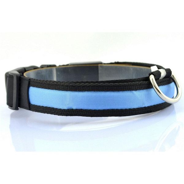 nylon led reflective pet dog collar night safety anti-lost flashing glow supplies 7 colors s m l xl size for dogs cat collars & leads
nylon led reflective pet dog collar night safety anti-lost flashing glow supplies 7 colors s m l xl size for dogs cat collars & leads