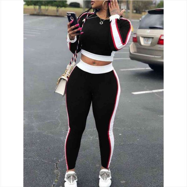 meihuida autumn 2pcs tracksuit womens pants set rib hoodies sweatshirt lounge wear sport suit cool lady casual suits, White
meihuida autumn 2pcs tracksuit womens pants set rib hoodies sweatshirt lounge wear sport suit cool lady casual suits, White