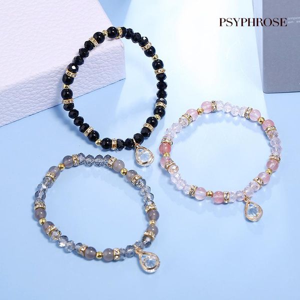 beaded, strands multi color bracelet women jewelry 2021 fashion colorful crystal leaves elastic bangle acrylic beads charm pendant cute, Black
beaded, strands multi color bracelet women jewelry 2021 fashion colorful crystal leaves elastic bangle acrylic beads charm pendant cute, Black