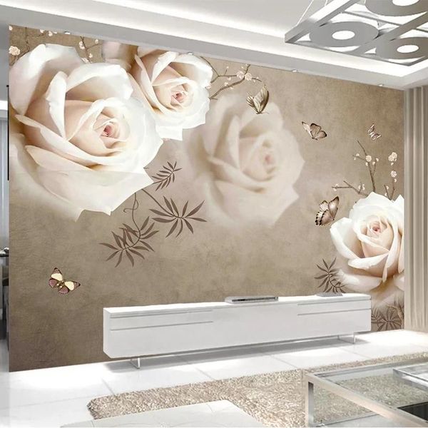wallpapers custom size 3d mural vintage white rose self adhesive wallpaper living room bedroom romantic home decor wall painting waterproof
wallpapers custom size 3d mural vintage white rose self adhesive wallpaper living room bedroom romantic home decor wall painting waterproof